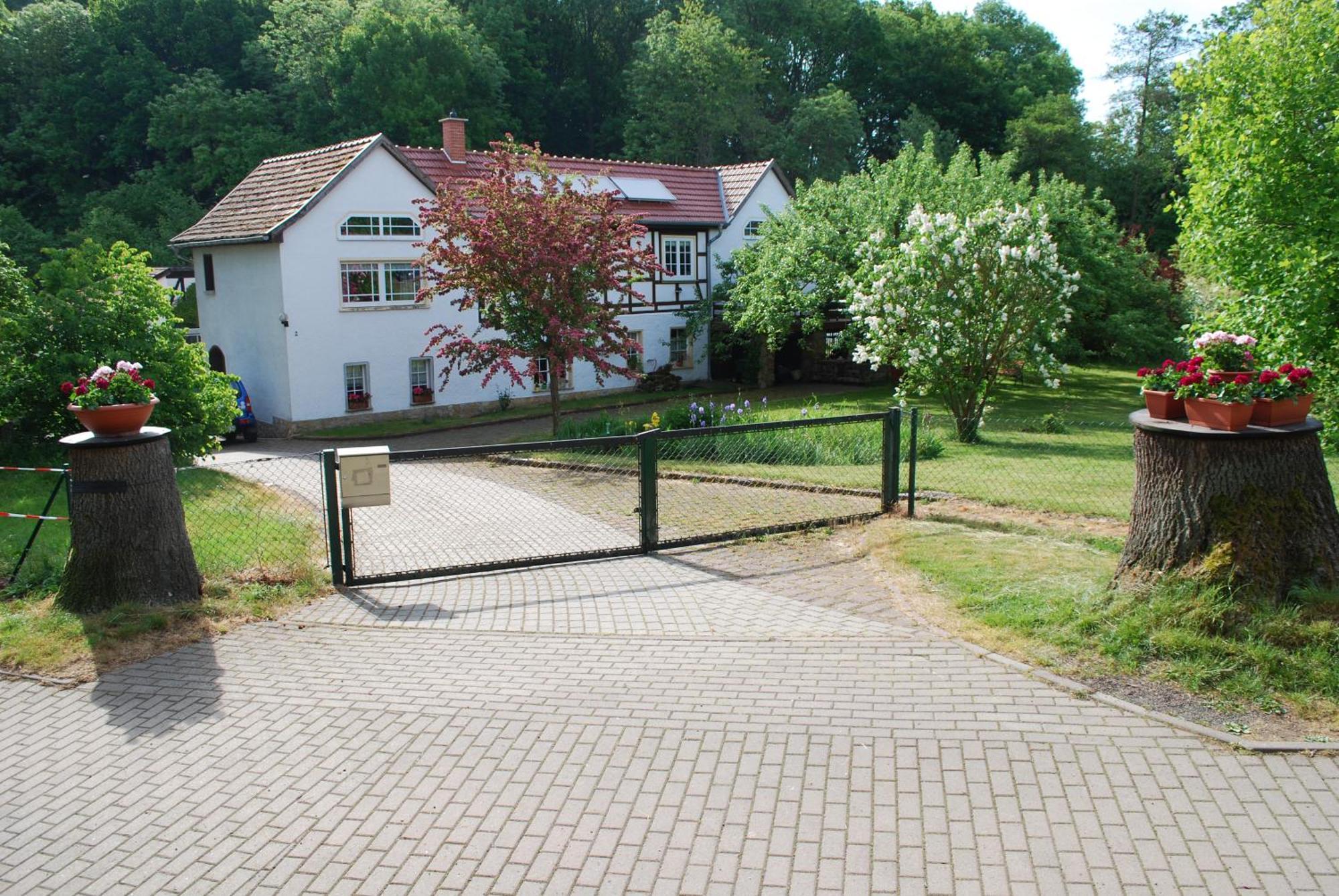 Ferienwohnung Obermuehle Ballstädt Buitenkant foto