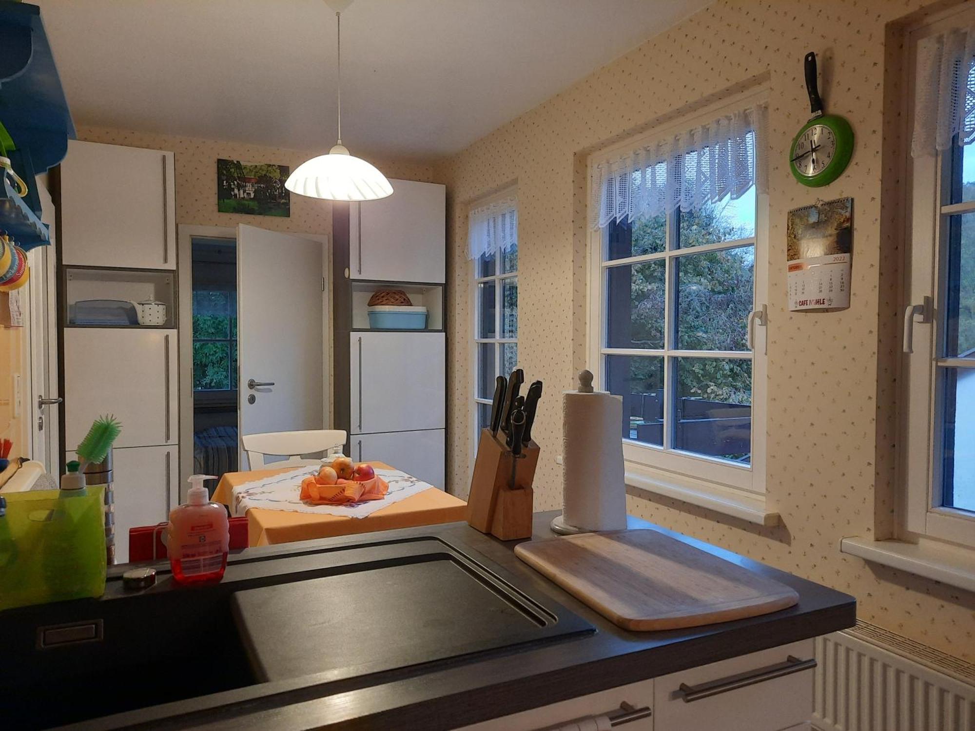 Ferienwohnung Obermuehle Ballstädt Kamer foto